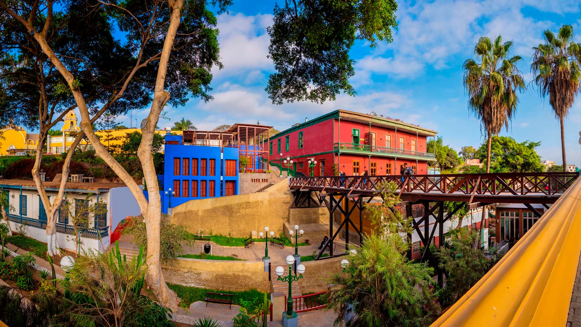 Barranco Lima - Puente de los Suspiros y Bajada de Baños