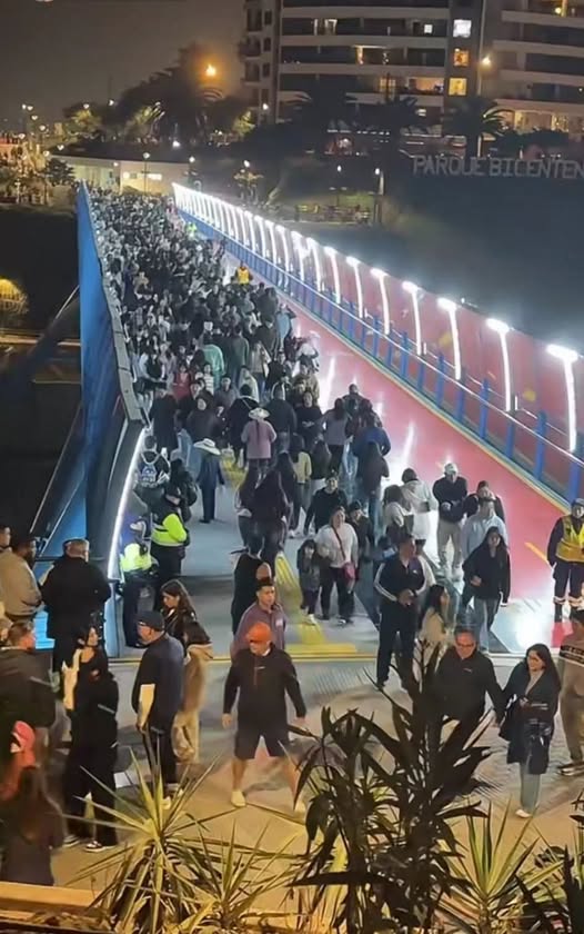 Barranco y Puente de los Suspiros en Lima
